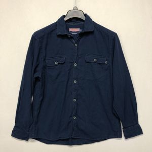 Vineyard Vines Men Guide Boat Shirt Button Up Size Large Blue Western M128 -29